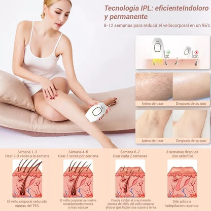 Depilador Láser IPL: Tu Belleza Sin Esfuerzo en Casa